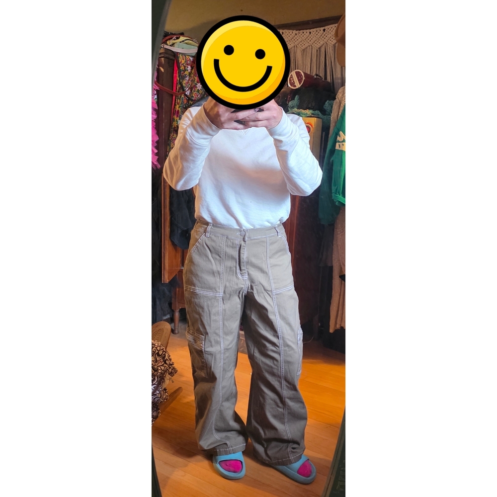 Wideleg Cargo Pants (XL)